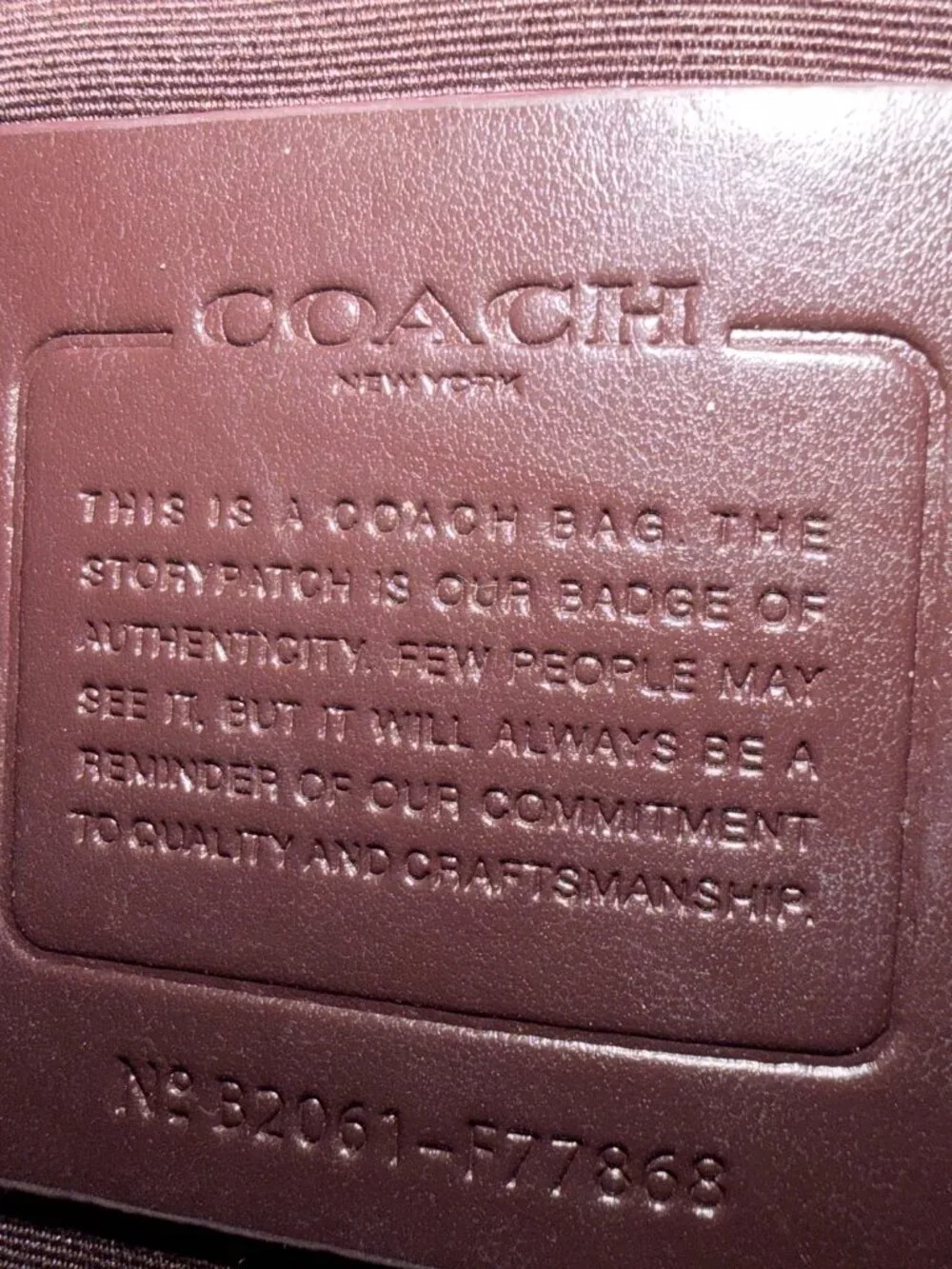 Coach Metropolitan Workbag Multi-Pocket Full Size Laptop/Briefcase Bag